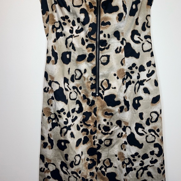 The Limited Animal Print Strapless Woman’s Midi Dress Size 8 NWT - Picture 4 of 7